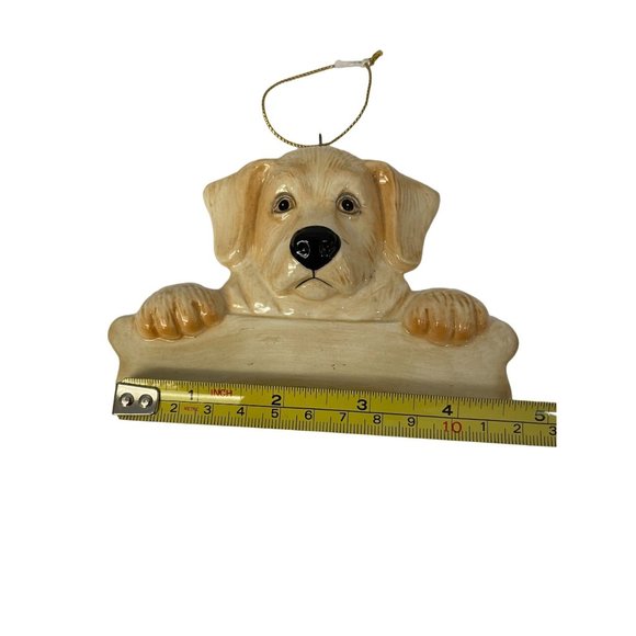 Big Sky Canine Personalized Blank Ceramic Dog Retriever Beagle Ornaments Christm - Picture 4 of 7